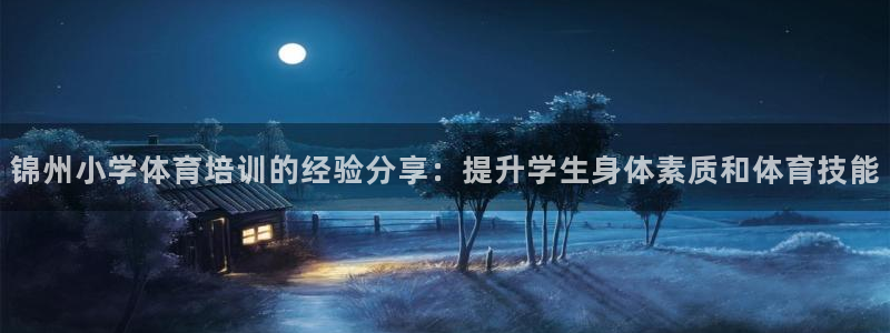 富联平台网站是什么：锦州小学体育培训的经验分享：提升
