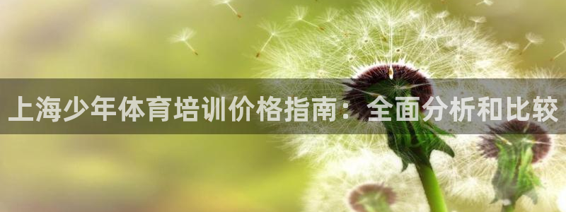 富联平台挂机怎么操作：上海少年体育培训价格指南：全面