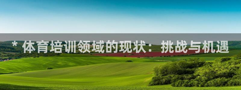富联娱乐平台怎么样：* 体育培训领域的现状：挑战与机